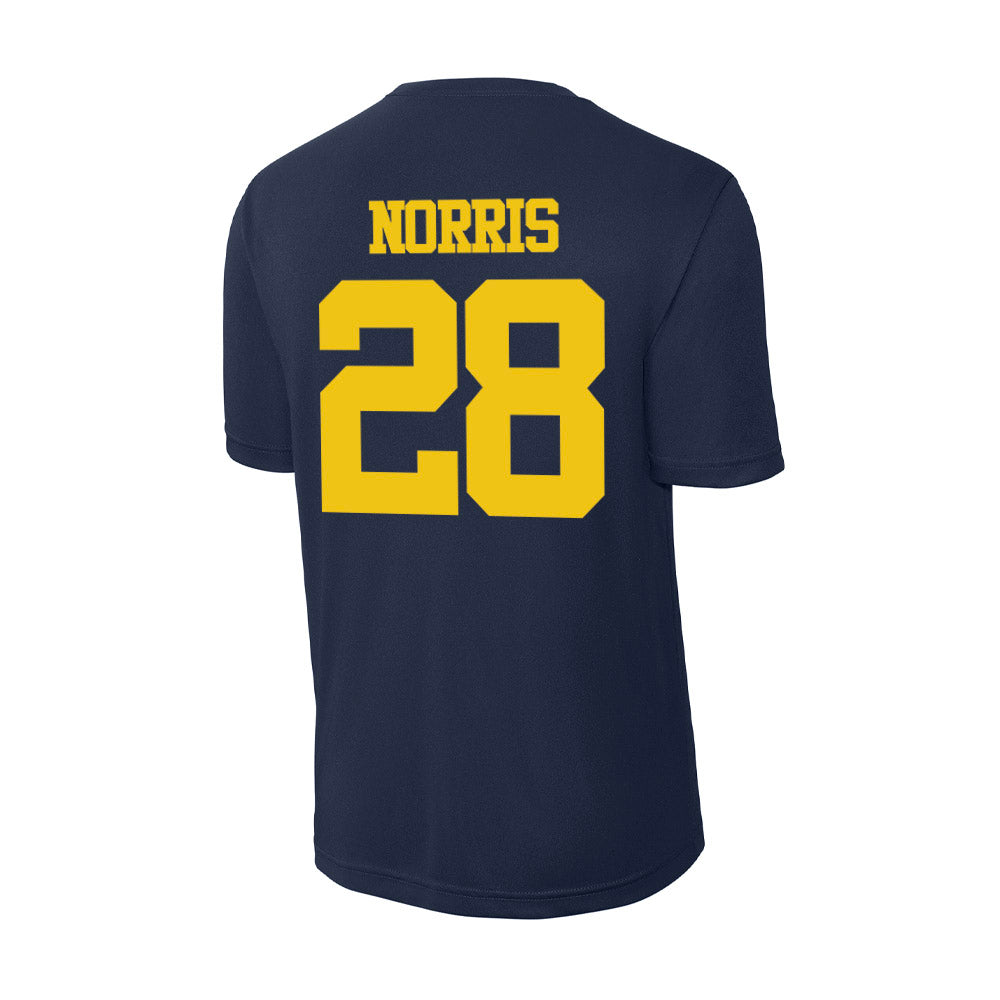 Michigan - NCAA Women's Lacrosse : Calli Norris - Activewear T-Shirt-1