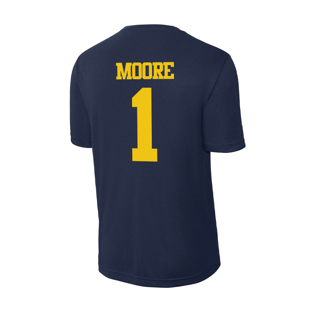 Michigan - NCAA Football : Rod Moore - Activewear T-Shirt-1