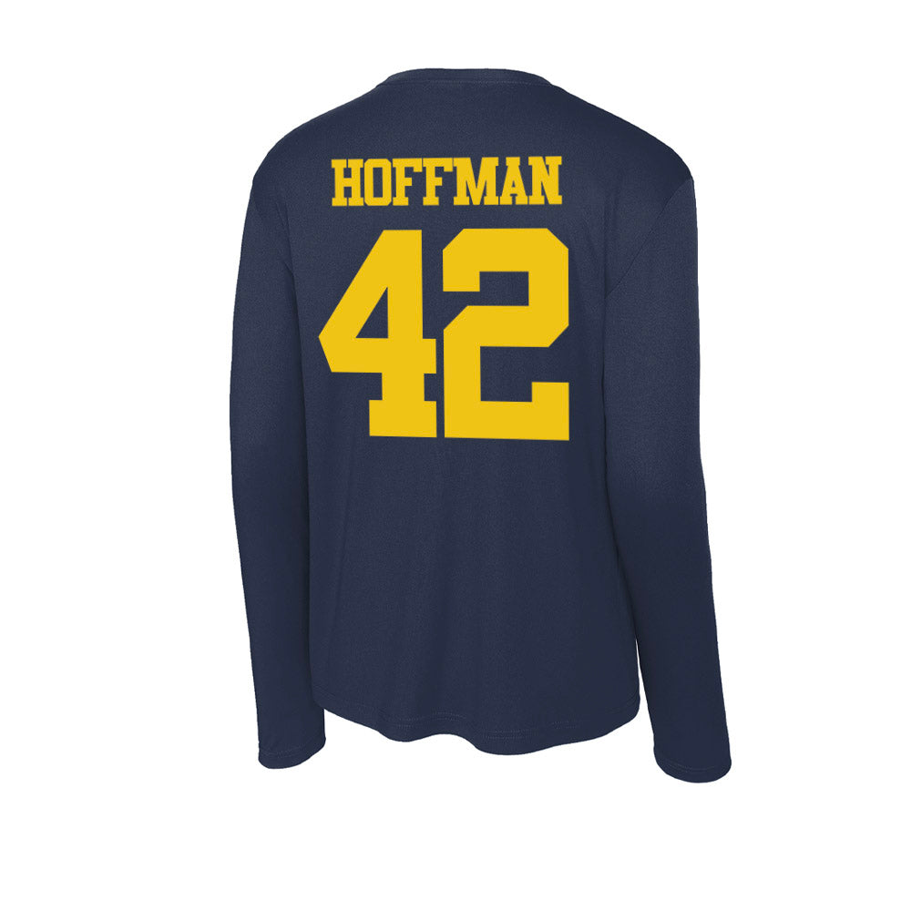 Michigan - NCAA Football : Jalen Hoffman - Activewear Long Sleeve T-Shirt-1