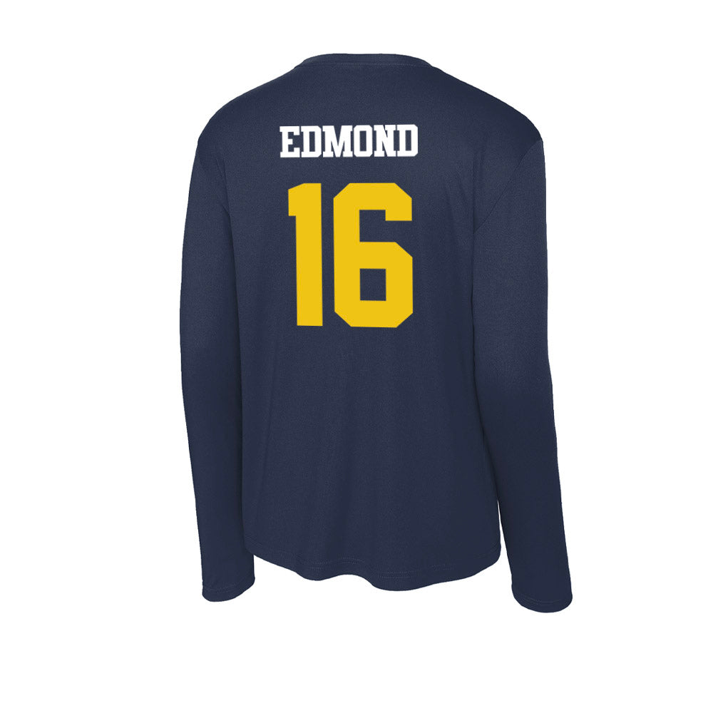 Michigan - NCAA Football : Jo'Ziah Edmond - Activewear Long Sleeve T-Shirt-1