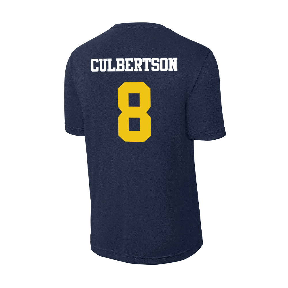 Michigan - NCAA Baseball : Drew Culbertson - Activewear T-Shirt-1