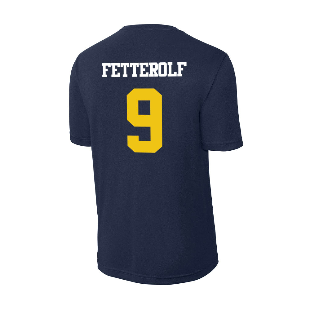 Michigan - NCAA Women's Lacrosse : Jane Fetterolf - Activewear T-Shirt-1