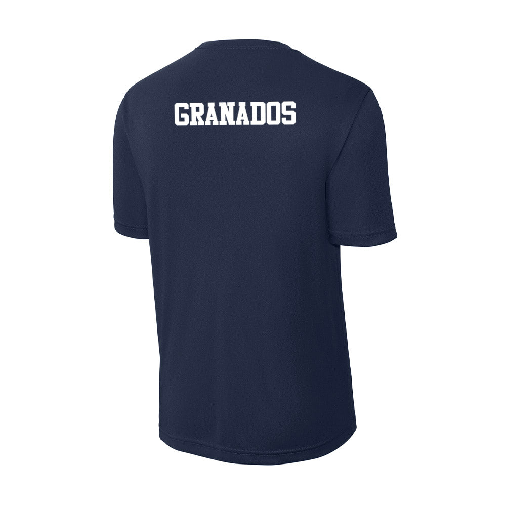 Michigan - NCAA Men's Gymnastics : Zach Granados - Activewear T-Shirt-1