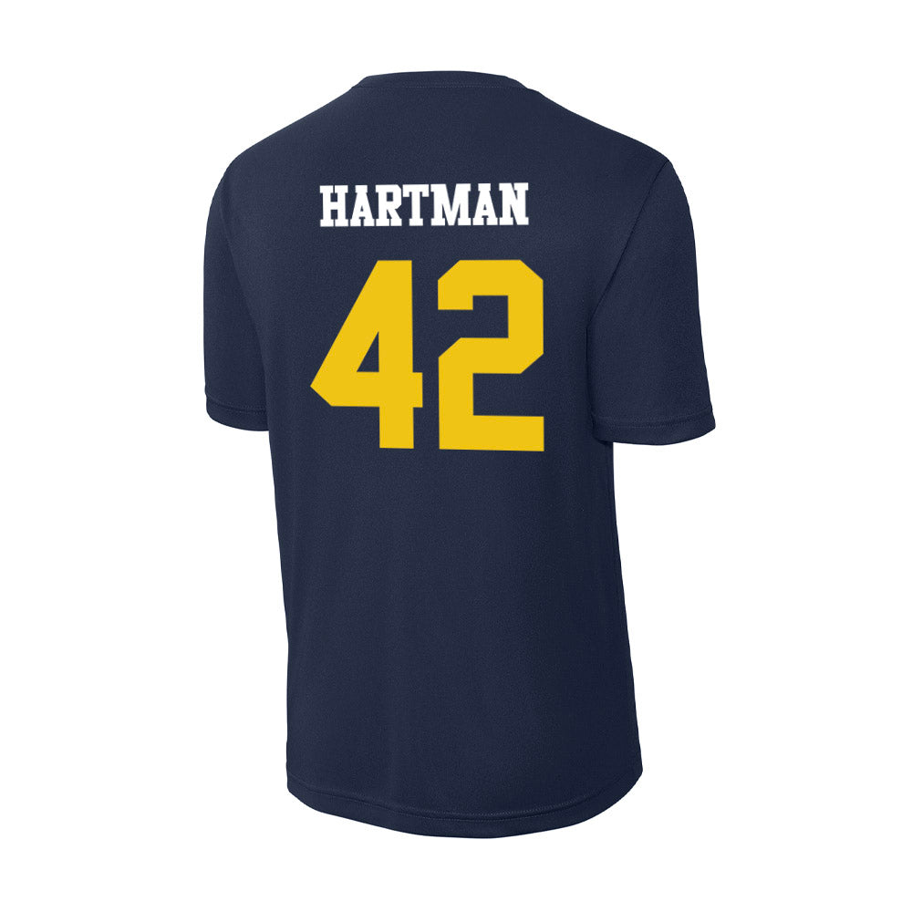 Michigan - NCAA Women's Lacrosse : Allie Hartman - Activewear T-Shirt-1