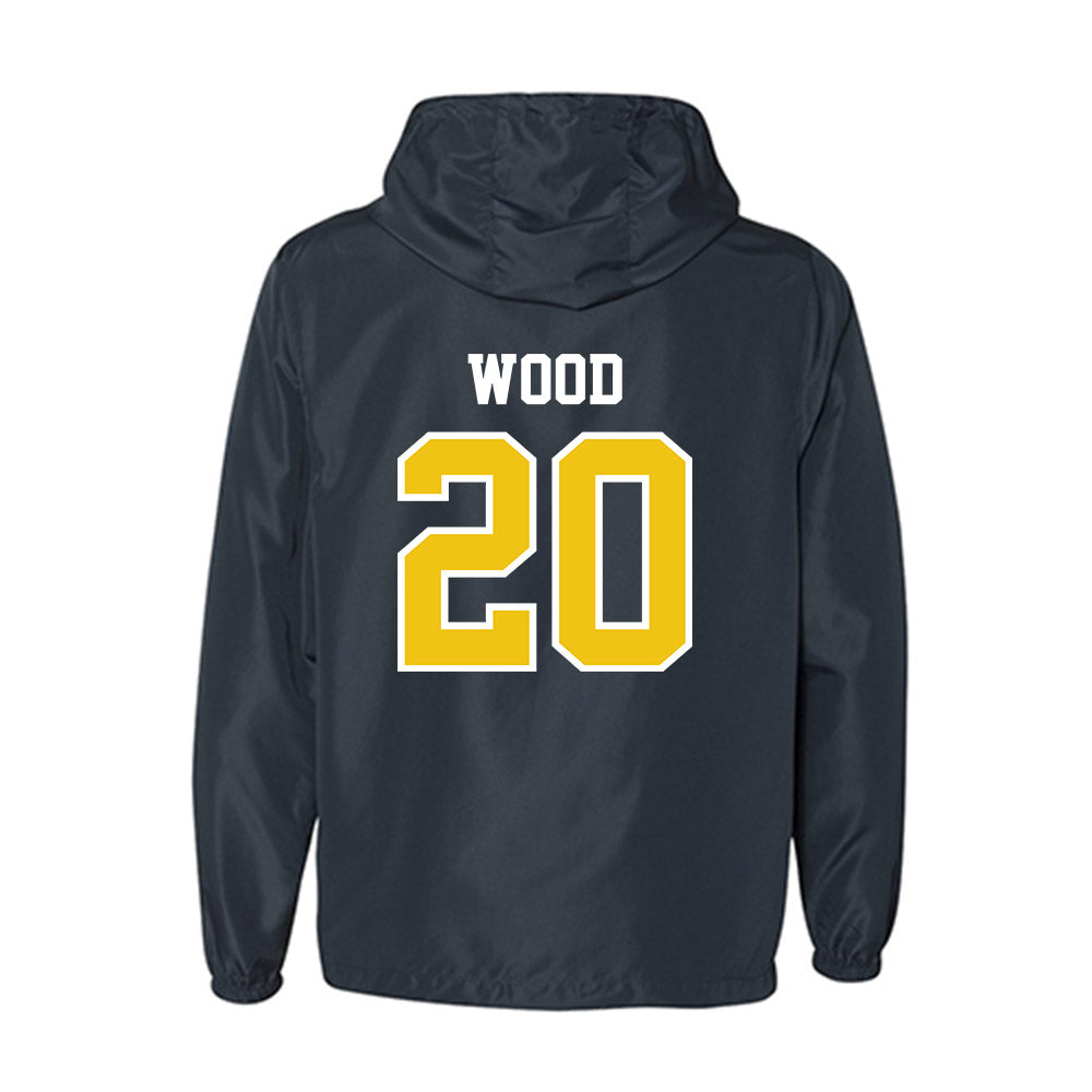 Michigan - NCAA Men's Soccer : Ethan Wood - Windbreaker-1
