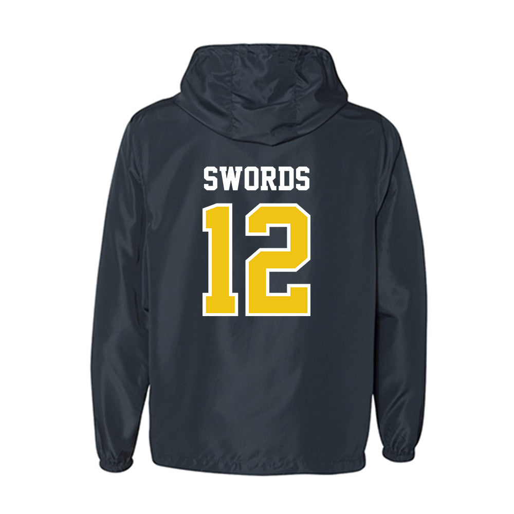Michigan - NCAA Women's Basketball : Syla Swords - Windbreaker-1