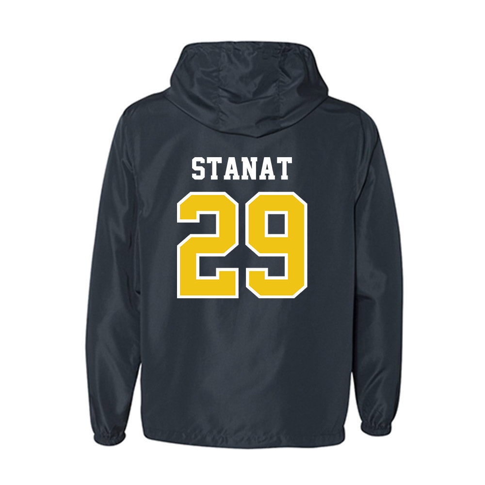 Michigan - NCAA Men's Lacrosse : Lukas Stanat - Windbreaker-1