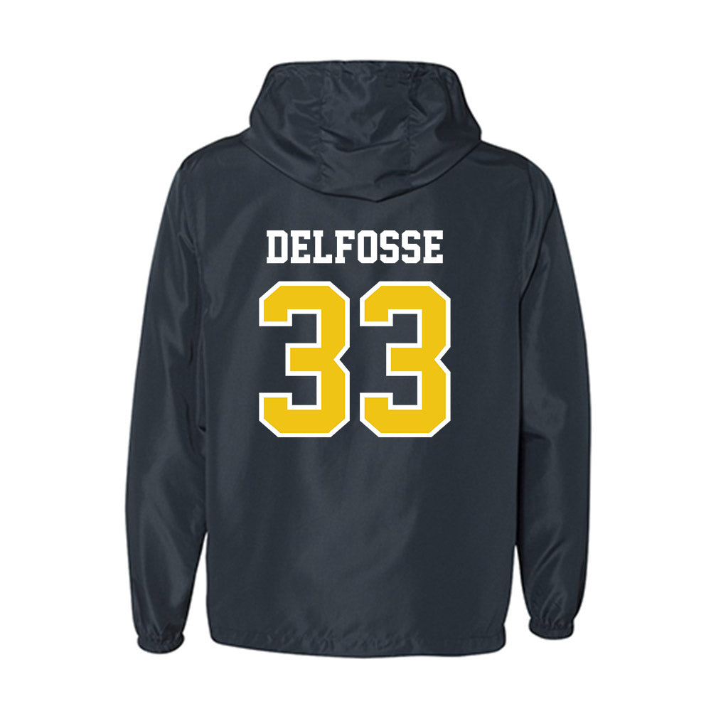 Michigan - NCAA Women's Basketball : Te'Yala Delfosse - Windbreaker-1