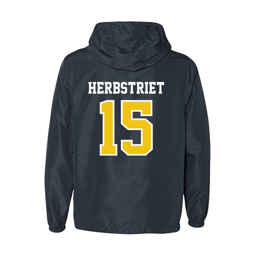 Michigan - NCAA Football : Chase Herbstriet - Windbreaker-1
