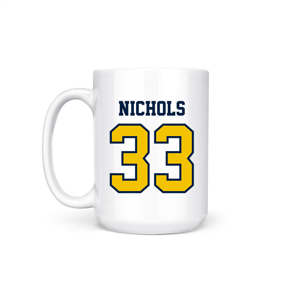 Michigan - NCAA Football : Dominic Nichols - Coffee Mug-1