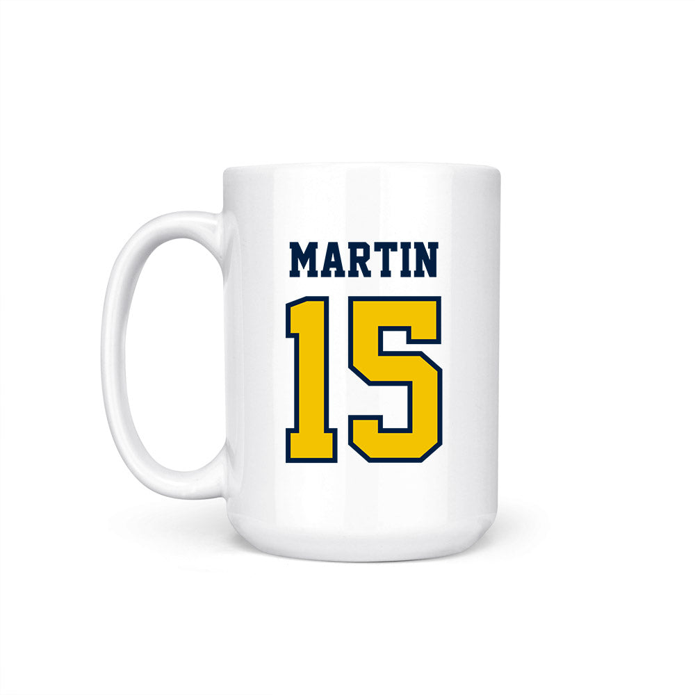 Michigan - NCAA Men's Soccer : Oliver Martin - Coffee Mug-1
