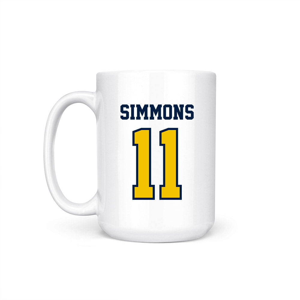 Michigan - NCAA Women's Volleyball : Amalia Simmons - Coffee Mug-1