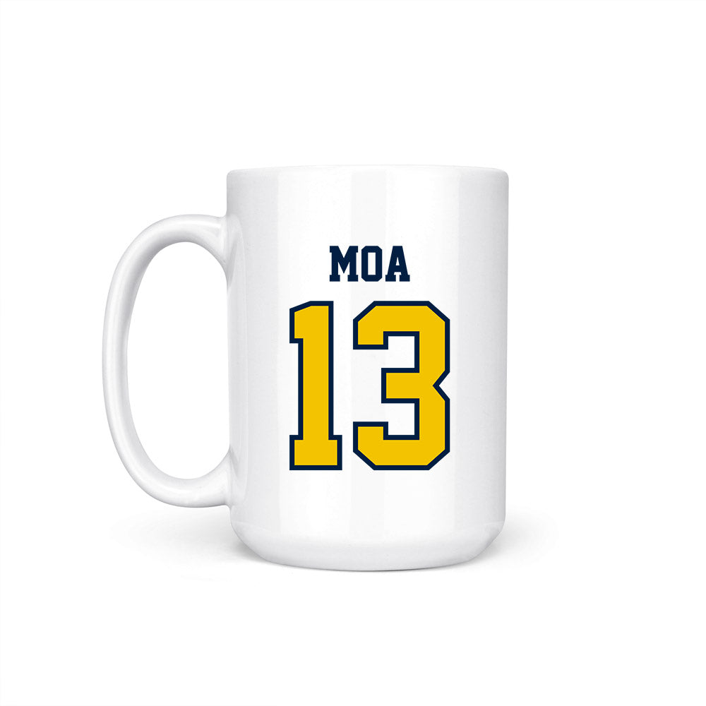 Michigan - NCAA Football : Aisea Moa - Coffee Mug-1