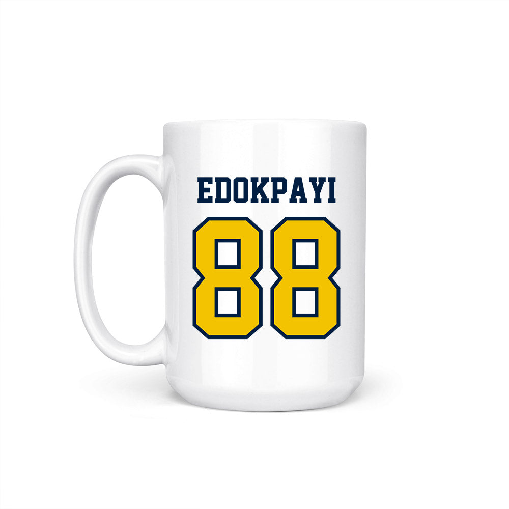 Michigan - NCAA Football : Lugard Edokpayi - Coffee Mug-1