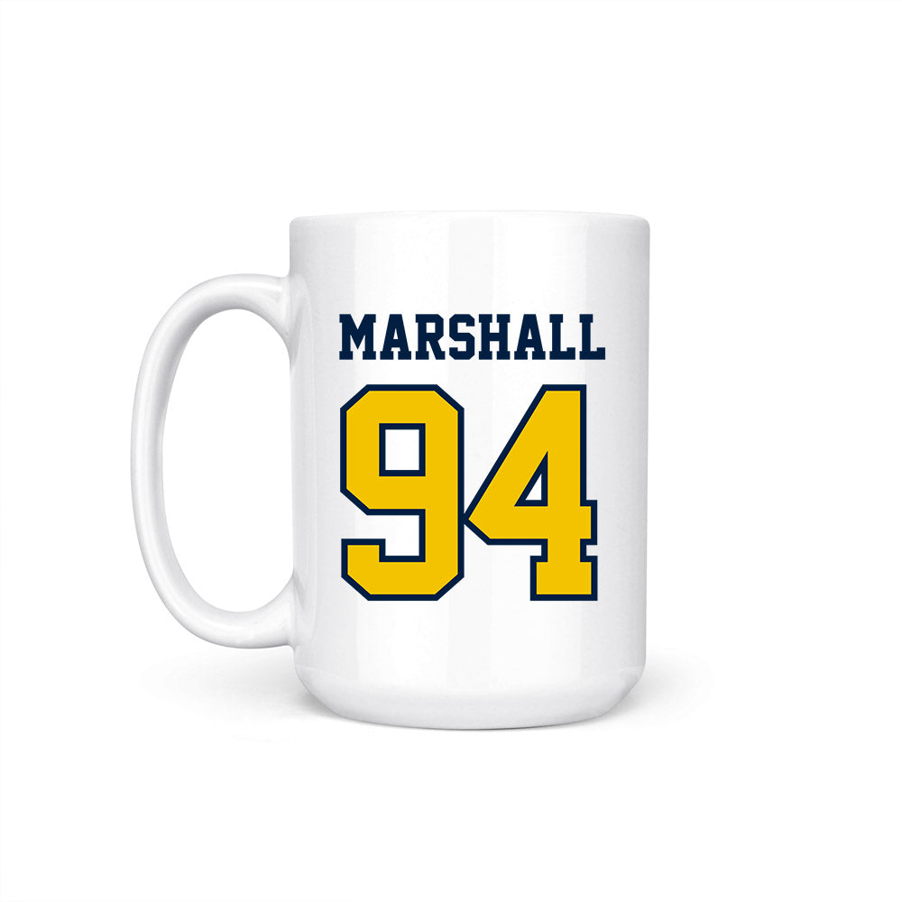 Michigan - NCAA Football : Nate Marshall - Coffee Mug-1