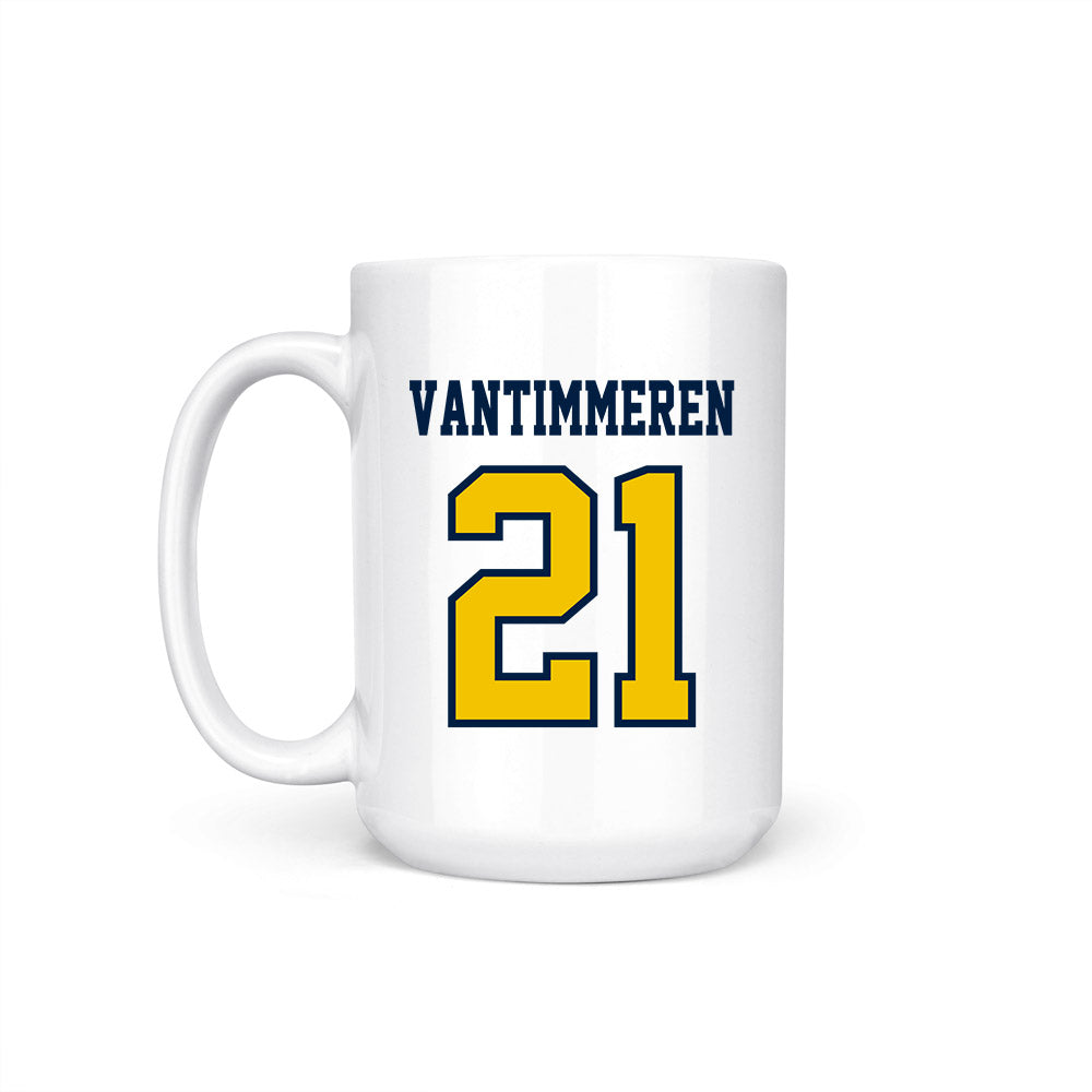 Michigan - NCAA Women's Basketball : Ally VanTimmeren - Coffee Mug-1