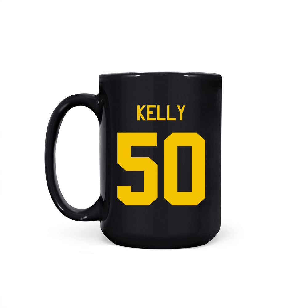 Michigan - NCAA Men's Lacrosse : Michael Kelly - Coffee Mug-1