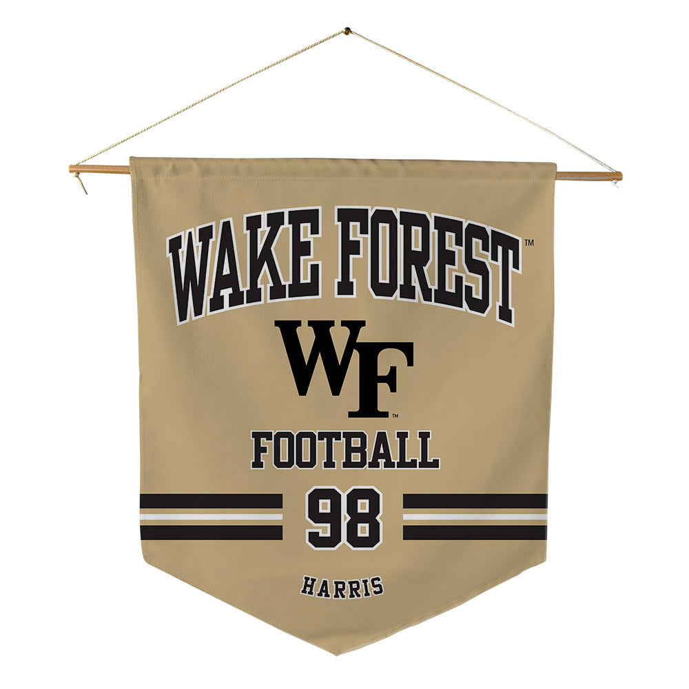 Wake Forest - NCAA Football : Christian Harris - Pennant - 18" x 21"-0
