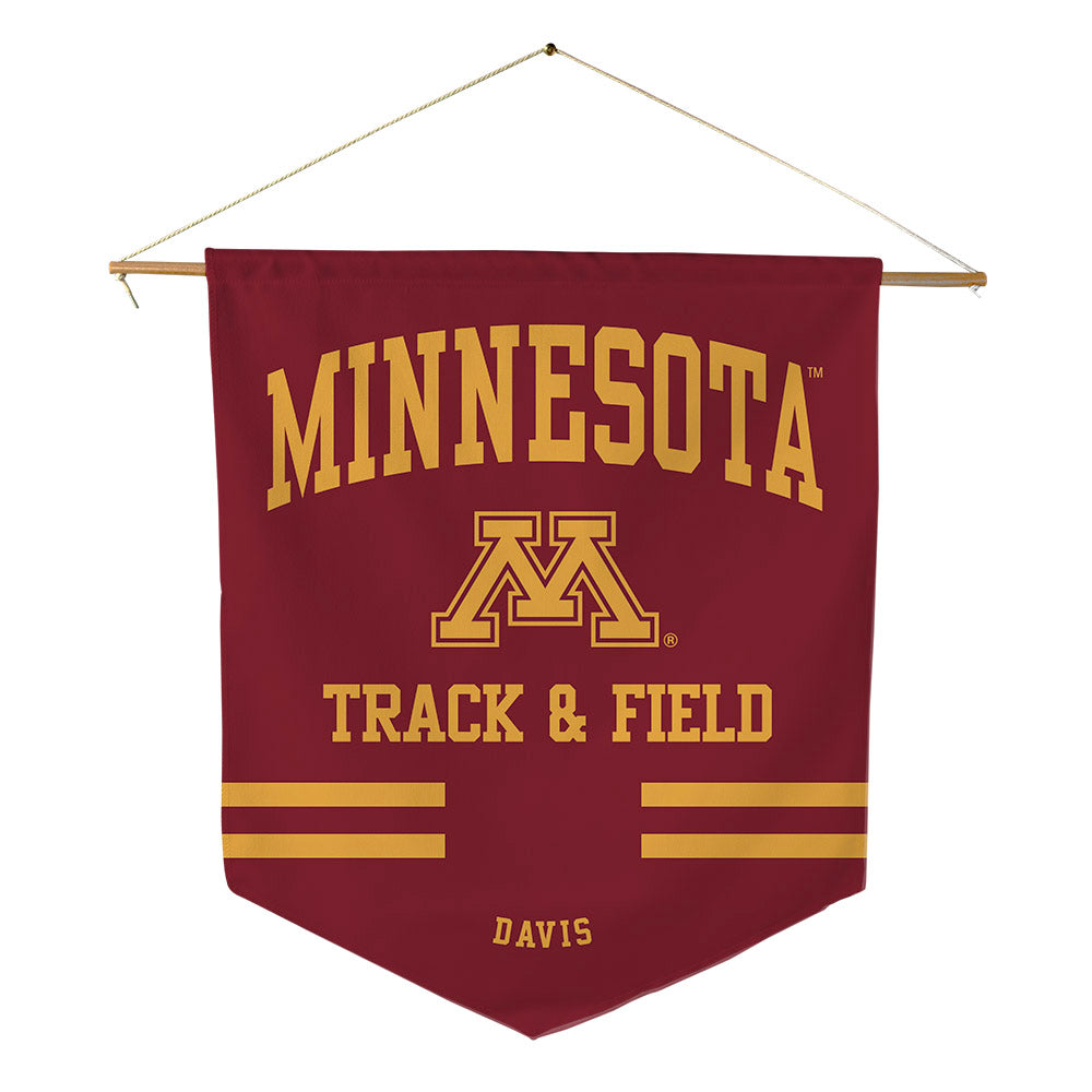 Minnesota - NCAA Women's Track & Field : Kyaliah Davis - Pennant - 18" x 21"-0