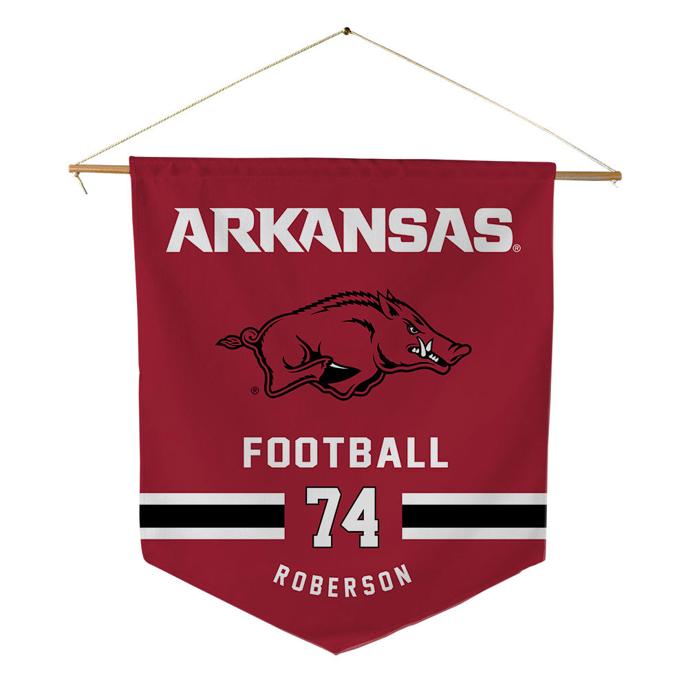 Arkansas - NCAA Football : Terence Roberson - Pennant - 18" x 21"-0