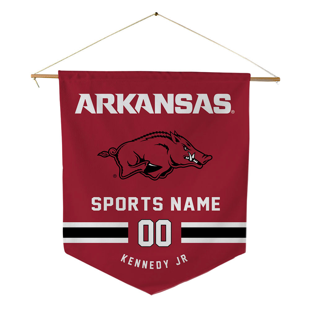 Arkansas - NCAA Football : Anthony Kennedy jr - Pennant - 18" x 21"-0