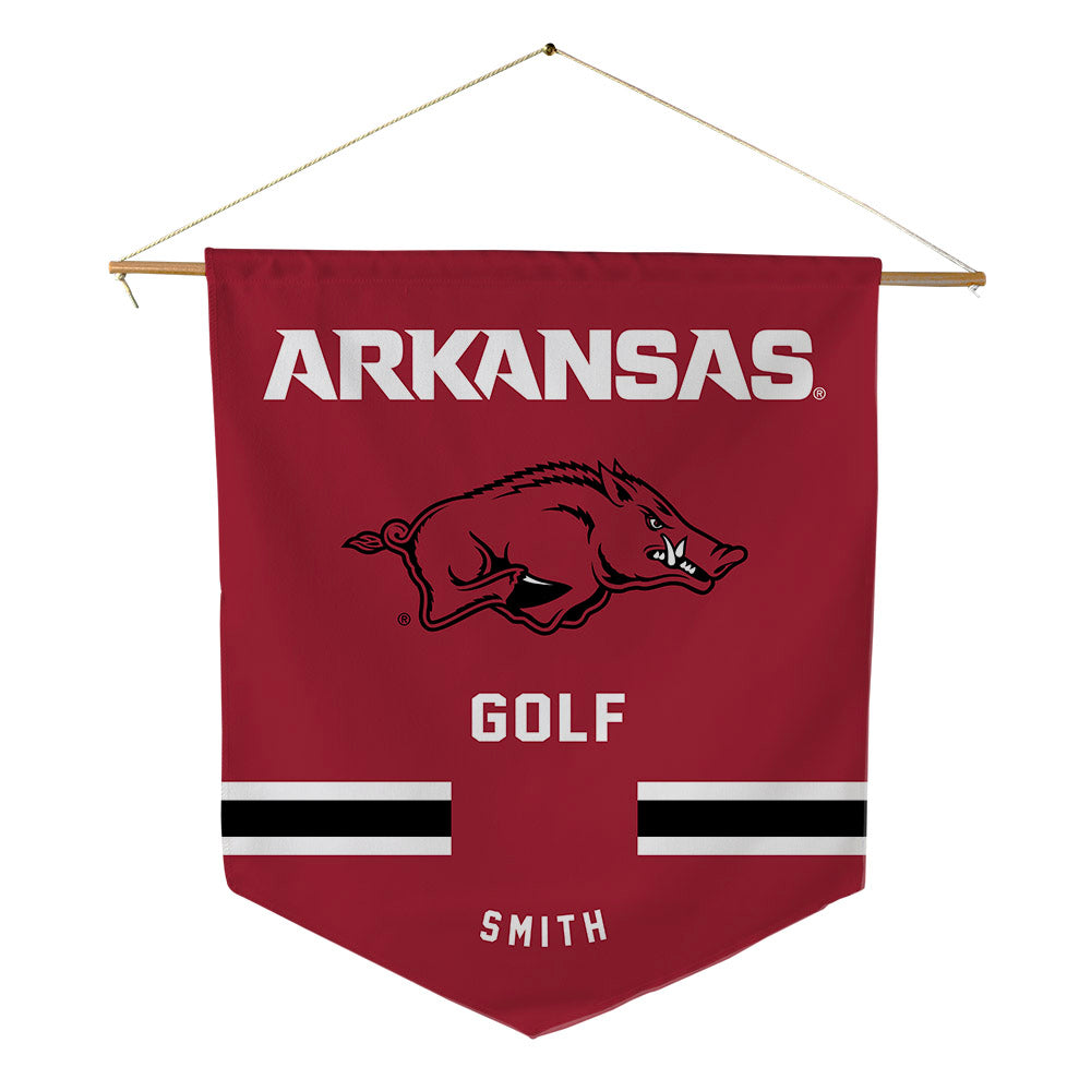 Arkansas - NCAA Men's Golf : Cam Smith - Pennant - 18" x 21"-0