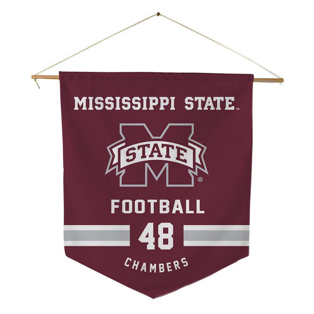 Mississippi State - NCAA Football : Hayden Chambers - Pennant - 18" x 21"-0