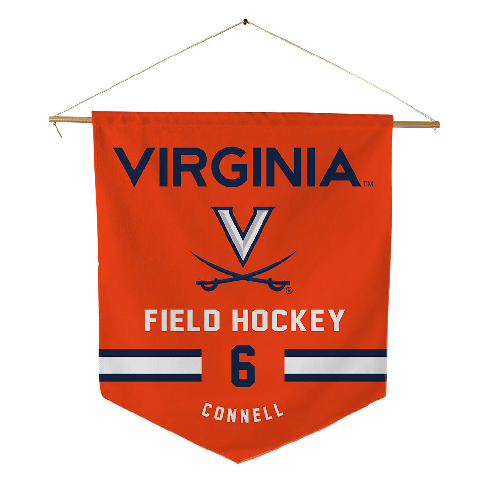 Virginia - NCAA Women's Field Hockey : Caitlin Connell - Pennant - 18" x 21"-0