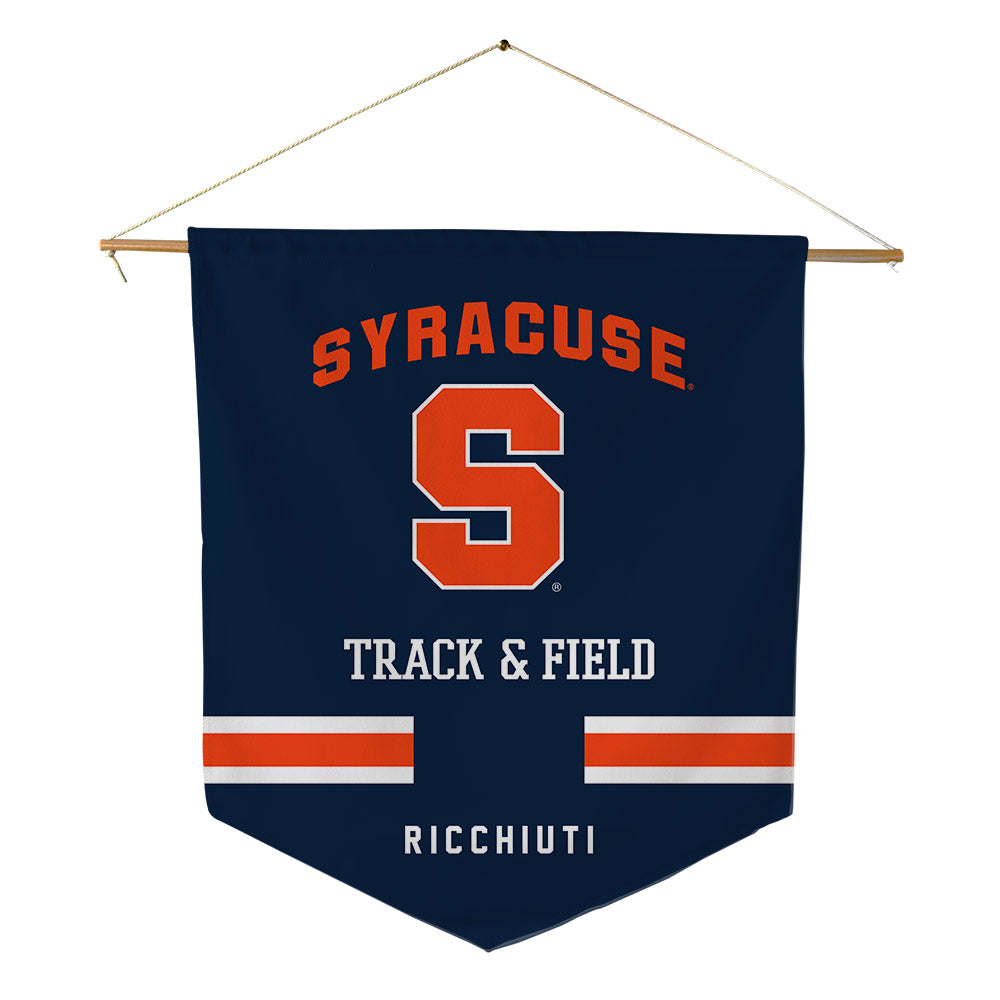 Syracuse - NCAA Men's Track & Field : Samuel Ricchiuti - Pennant - 18" x 21"-0