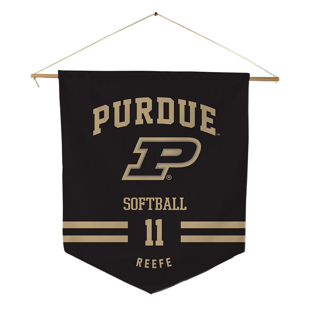 Purdue - NCAA Softball : Delaney Reefe - Pennant - 18" x 21"-0