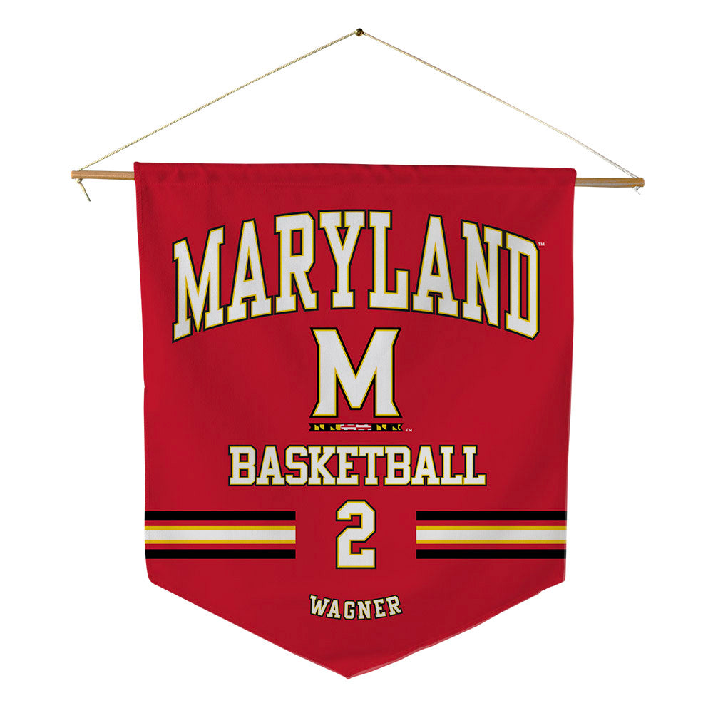 Maryland - NCAA Men's Basketball : Dajuan Wagner - Pennant - 18" x 21"-0