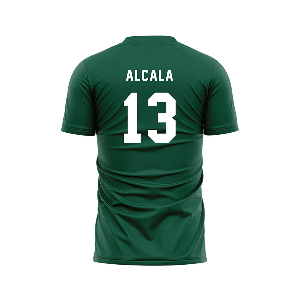 Cleveland State - NCAA Women's Soccer : Ryleigh Alcala - Green Soccer Jersey-1