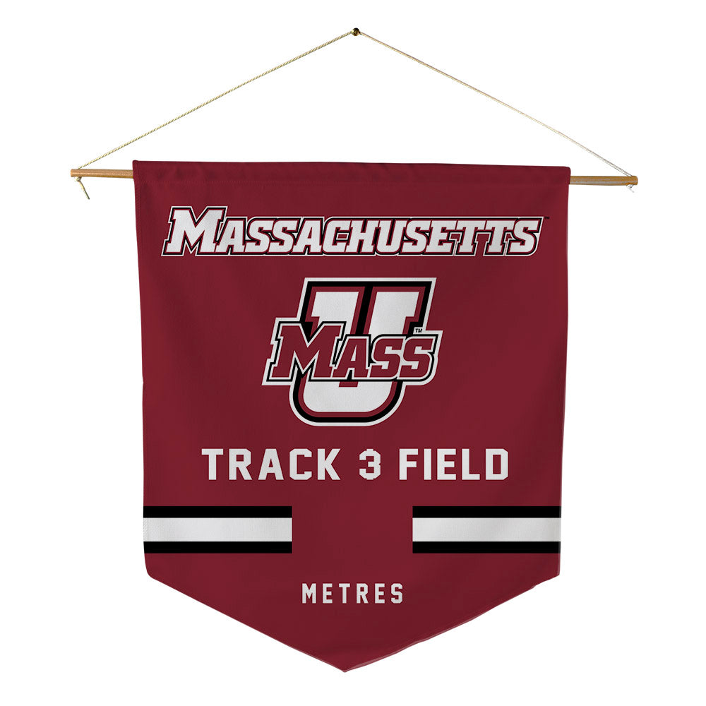 UMass - NCAA Women's Track & Field : Leila Metres - Pennant - 18" x 21"-0