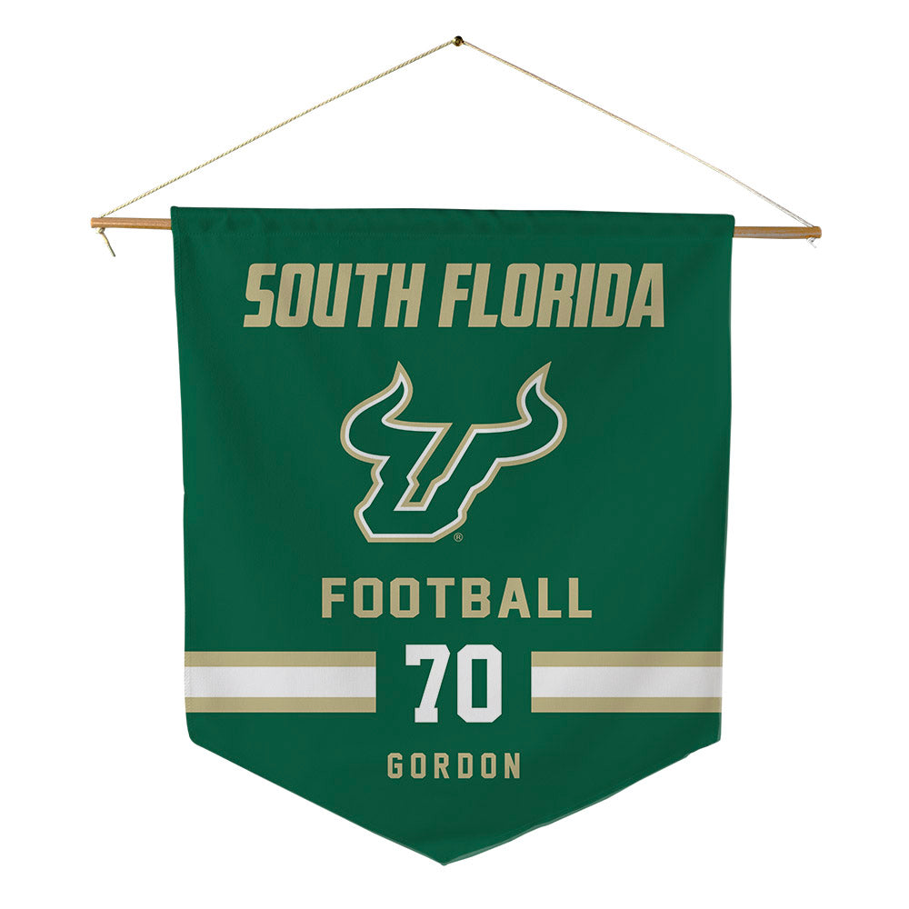 USF - NCAA Football : Gerrick Gordon - Pennant - 18" x 21"-0