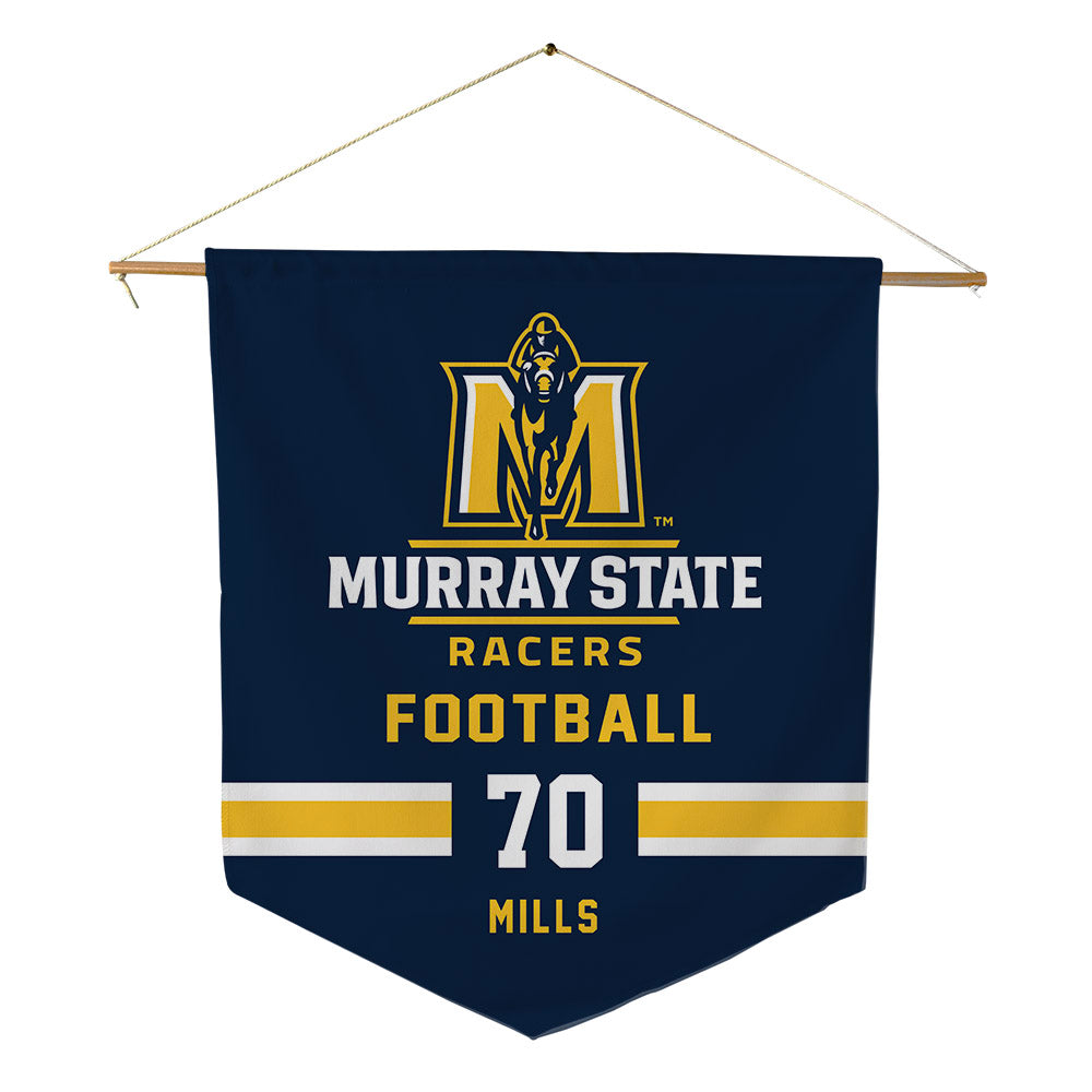 Murray State - NCAA Football : Brandon Mills - Pennant - 18" x 21"-0