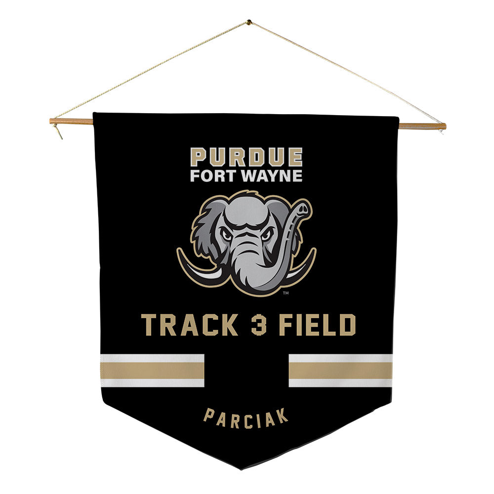 PFW - NCAA Men's Track & Field : Max Parciak - Pennant - 18" x 21"-0