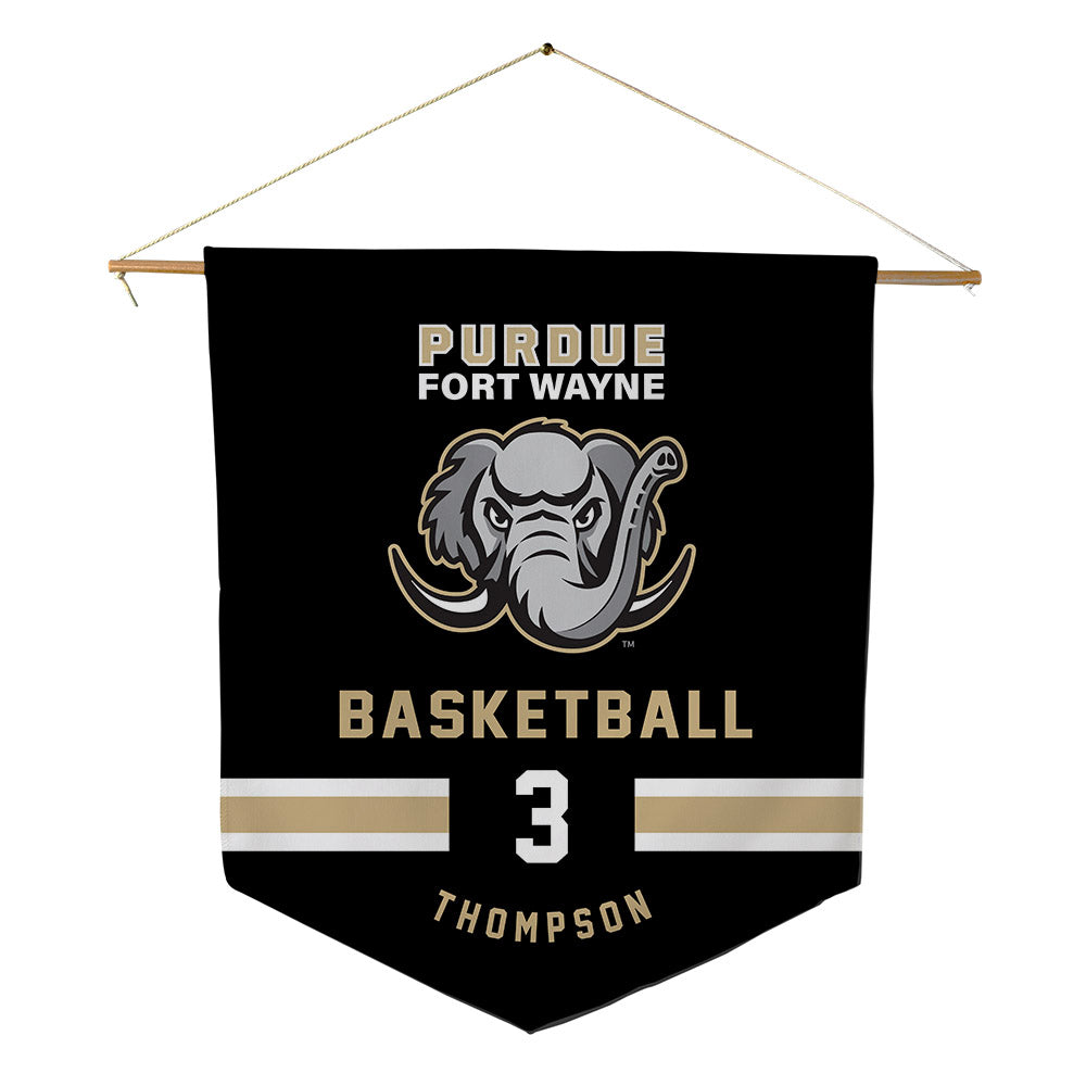 PFW - NCAA Men's Basketball : Carl Thompson - Pennant - 18" x 21"-0