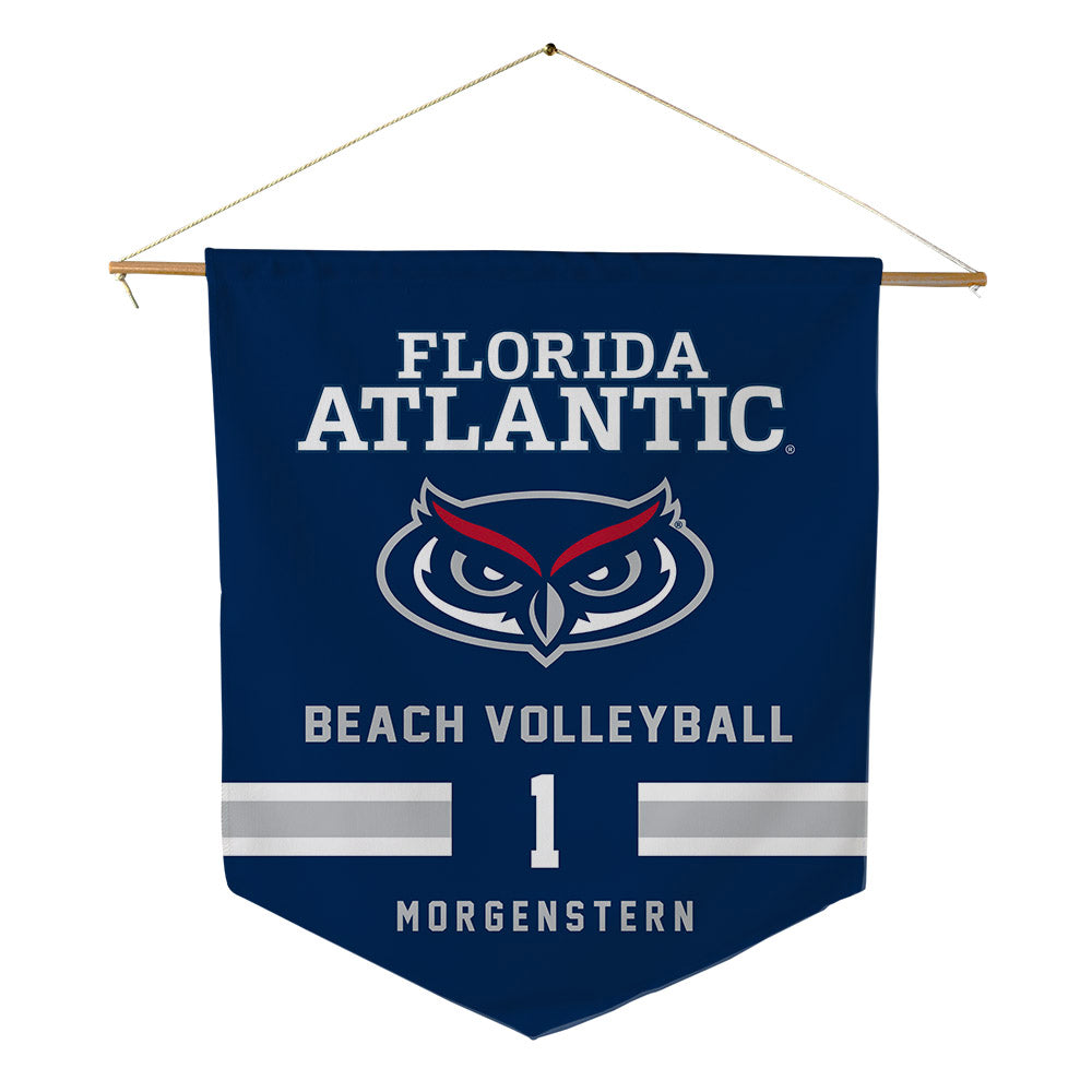 FAU - NCAA Beach Volleyball : Denisse Morgenstern - Pennant - 18" x 21"-0