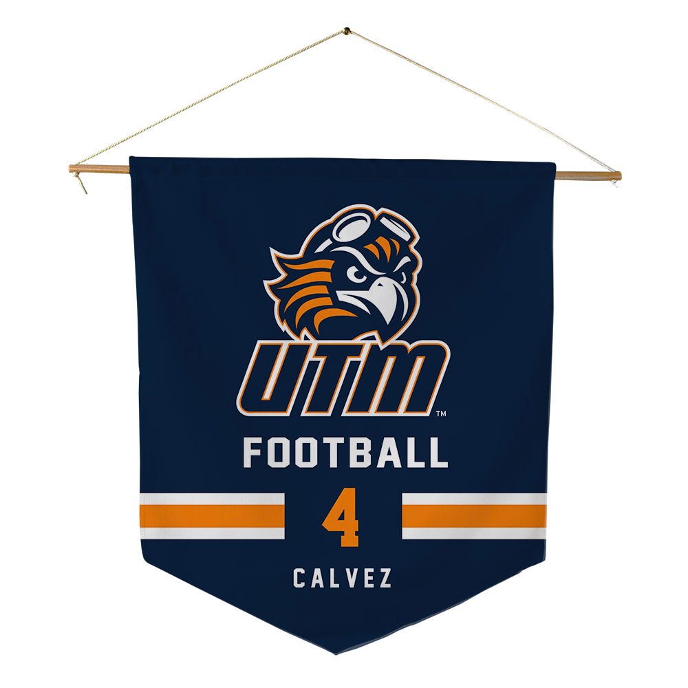 UT Martin - NCAA Football : Julian Calvez - Pennant - 18" x 21"-0