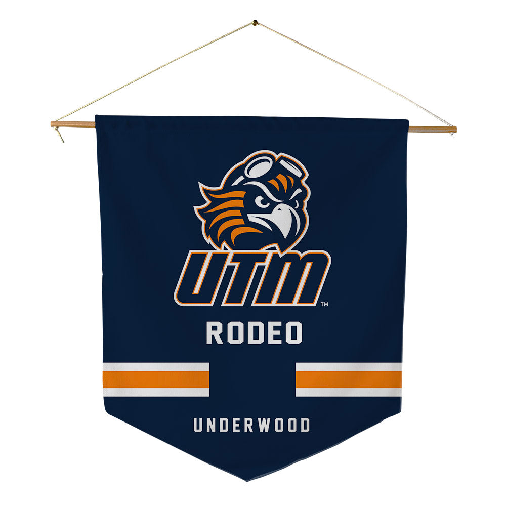 UT Martin - NCAA Rodeo : Cam Underwood - Pennant - 18" x 21"-0