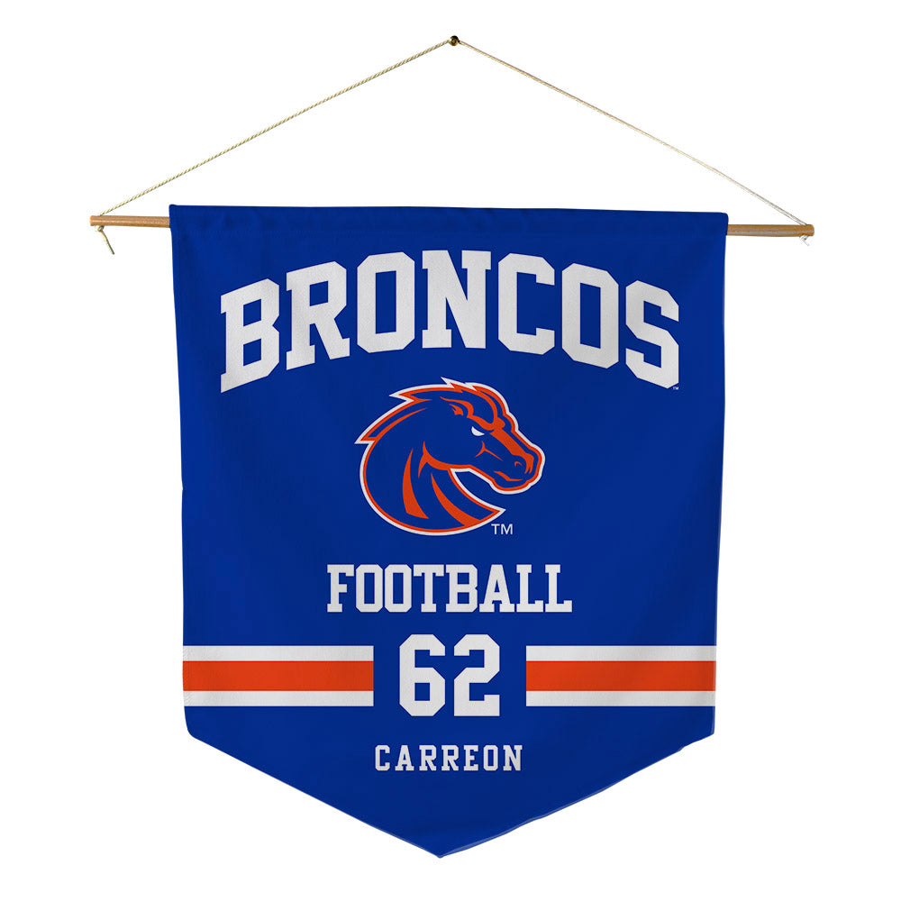 Boise State - NCAA Football : Roger Carreon - Pennant - 18" x 21"-0