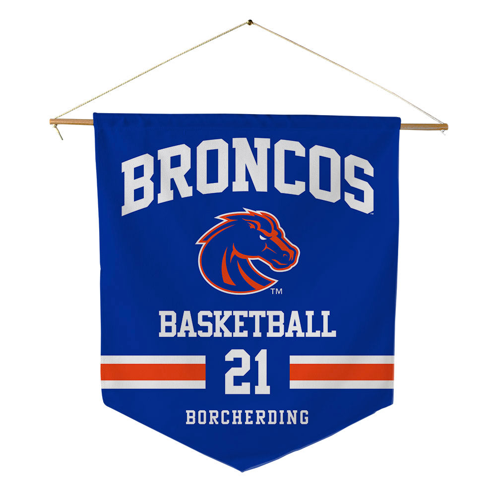 Boise State - NCAA Women's Basketball : Mason Borcherding - Pennant - 18" x 21"-0