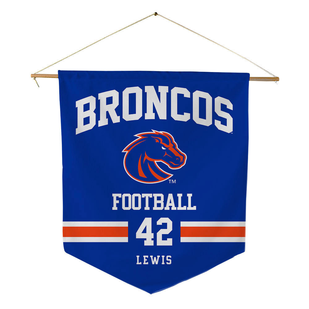 Boise State - NCAA Football : Zyhaire Lewis - Pennant - 18" x 21"-0