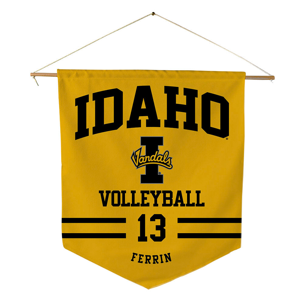 Idaho - NCAA Women's Volleyball : Allie Ferrin - Pennant - 18" x 21"-0