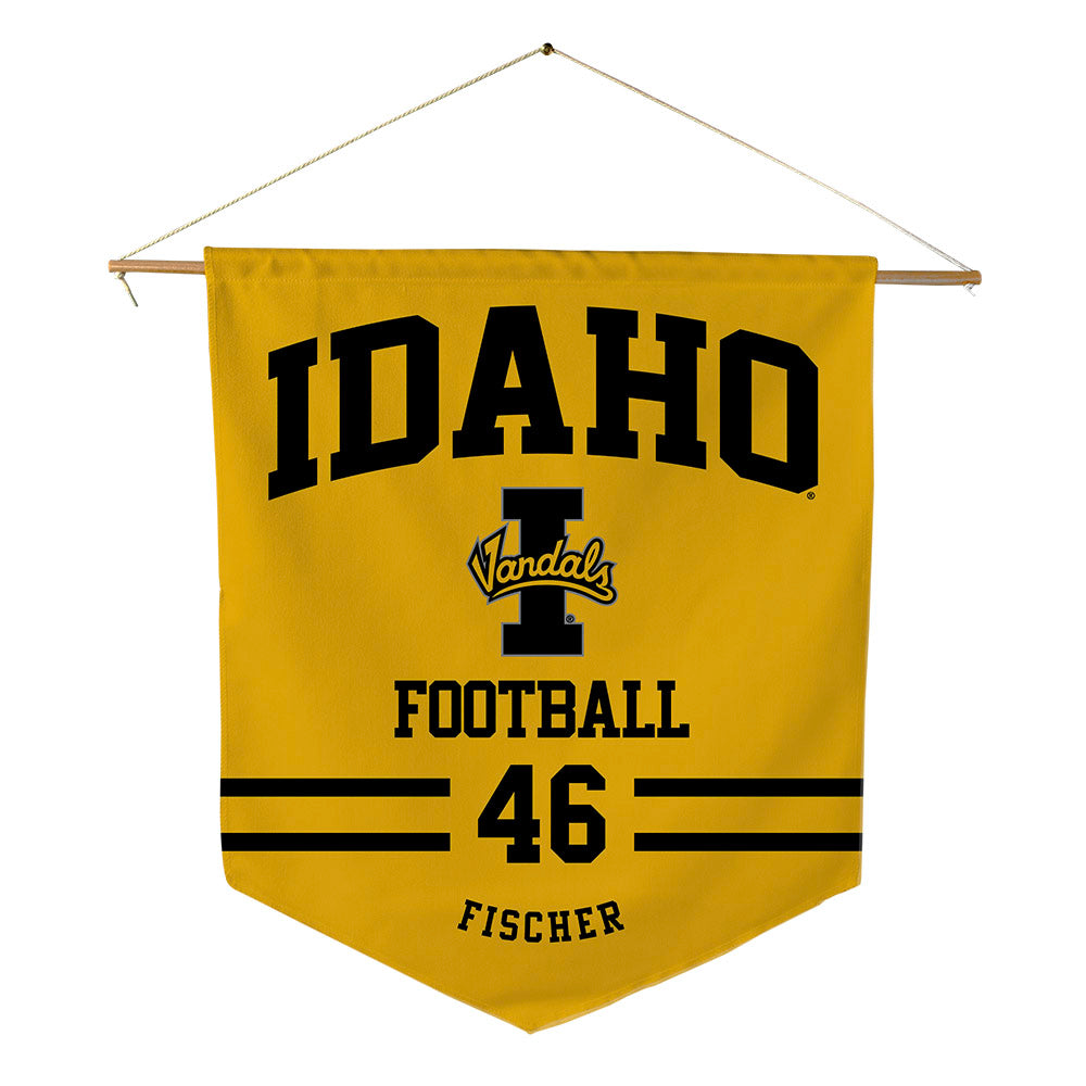 Idaho - NCAA Football : Dylan Fischer - Pennant - 18" x 21"-0