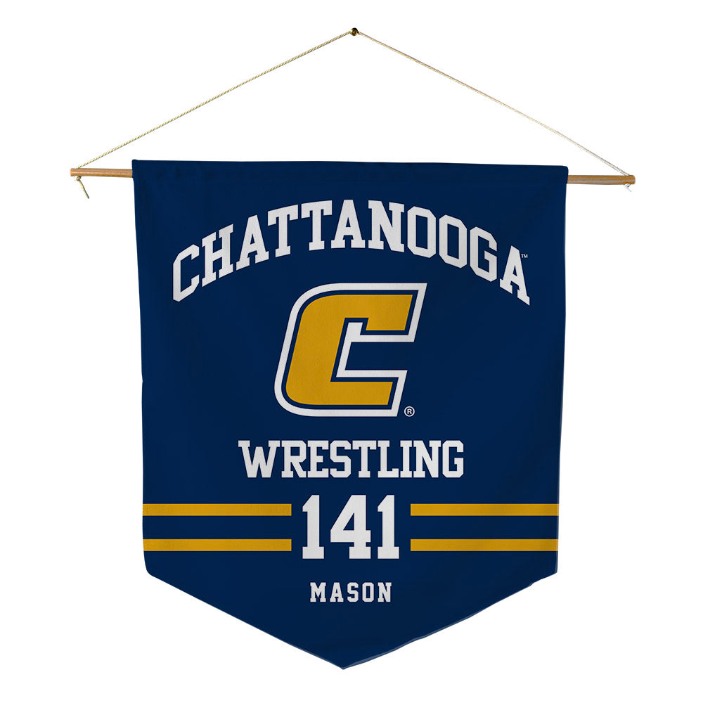 UTC - NCAA Wrestling : Hunter Mason - Pennant - 18" x 21"-0