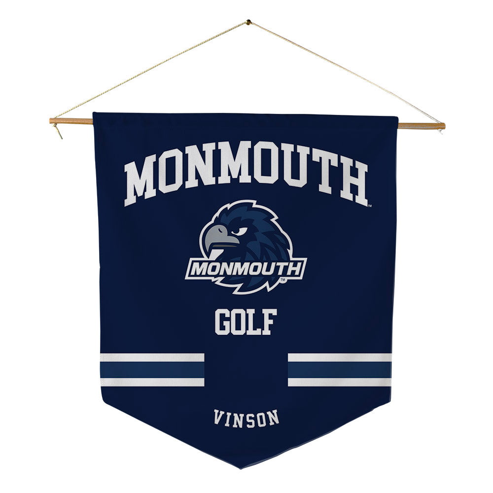Monmouth - NCAA Men's Golf : Dallas Vinson - Pennant - 18" x 21"-0