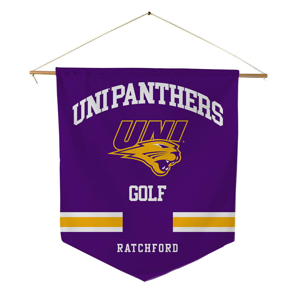 Northern Iowa - NCAA Women's Golf : Molly Ratchford - Pennant - 18" x 21"-0