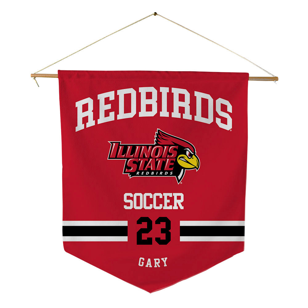 Illinois State - NCAA Women's Soccer : Jordan Gary - Pennant - 18" x 21"-0