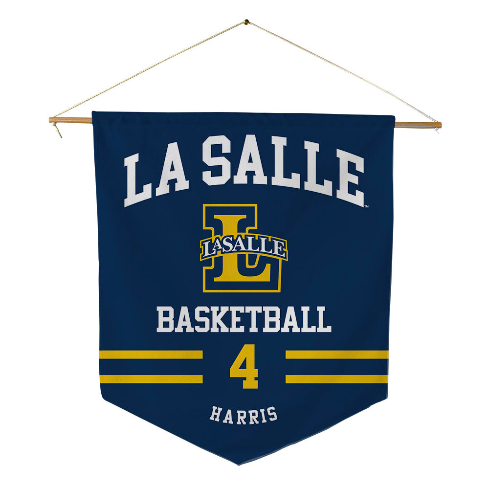 La Salle - NCAA Men's Basketball : Truth Harris - Pennant - 18" x 21"-0